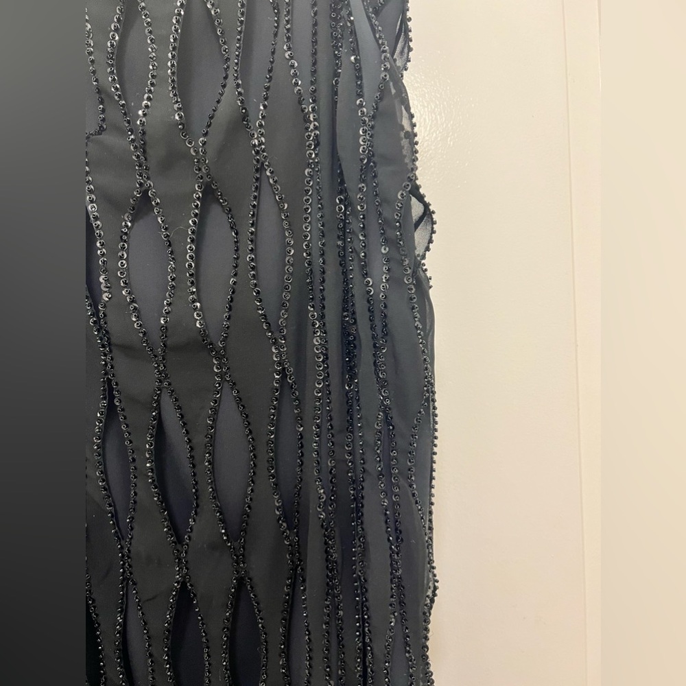 NWT Zara Sequin Beaded Fringe Dress - Picture 10 of 16